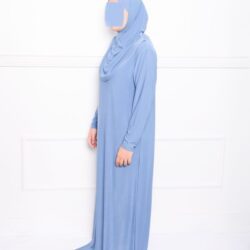 robe de prière tenue de prière ensemble de prière bleu